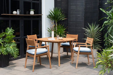 Luxe outdoor living with minimal maintenance