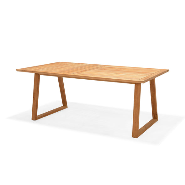 Agate Rectangular Teak Dining Table