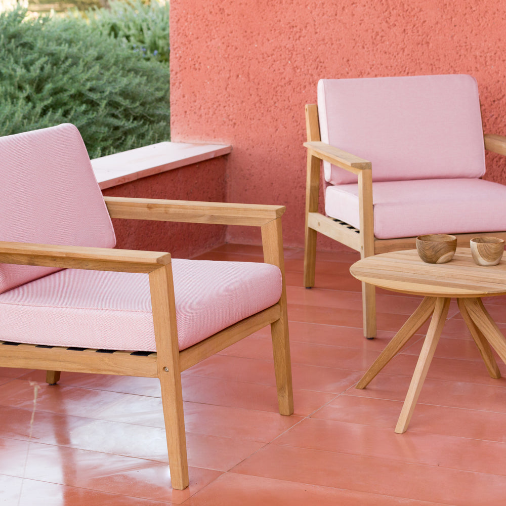 
                      
                        Agate Teak and Rope Sofa Chair - 1pc
                      
                    