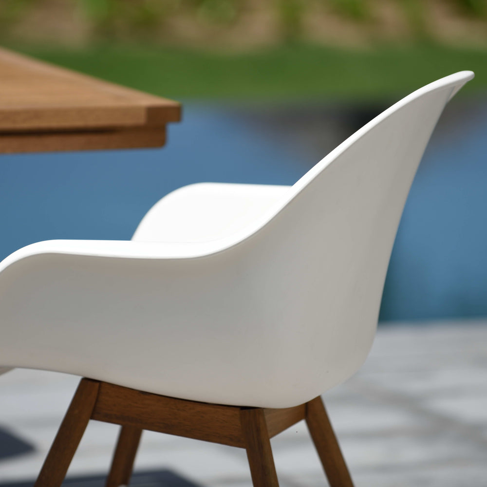 
                      
                        Chamonix Resin and FSC Wood Arm Chairs - 2pc
                      
                    