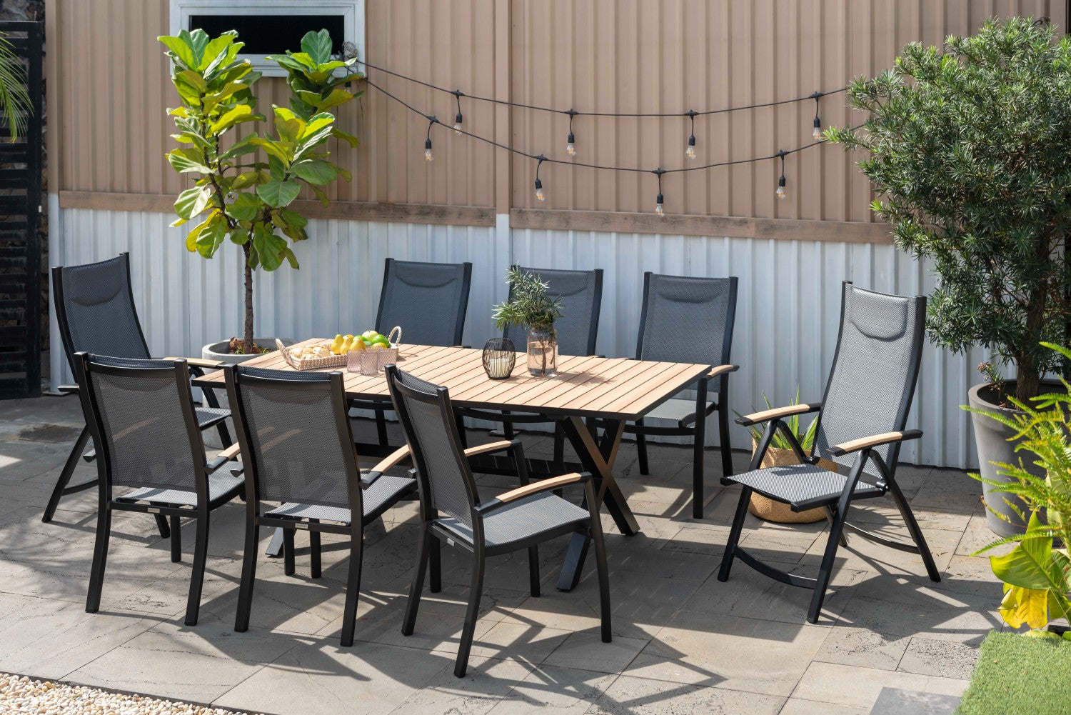 Panama Dark Stacking Armchair - 2pc – LifestyleGarden US