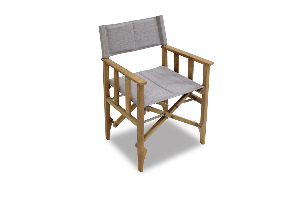 Zircon Teak Director Chair ‚Äì Vintage Khaki - 1 Piece