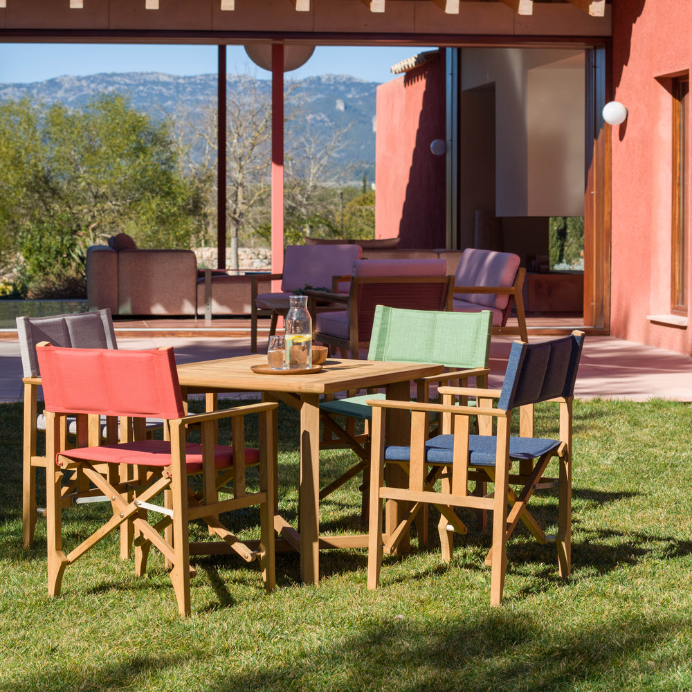 
                      
                        Zircon Folding Square Teak Table
                      
                    