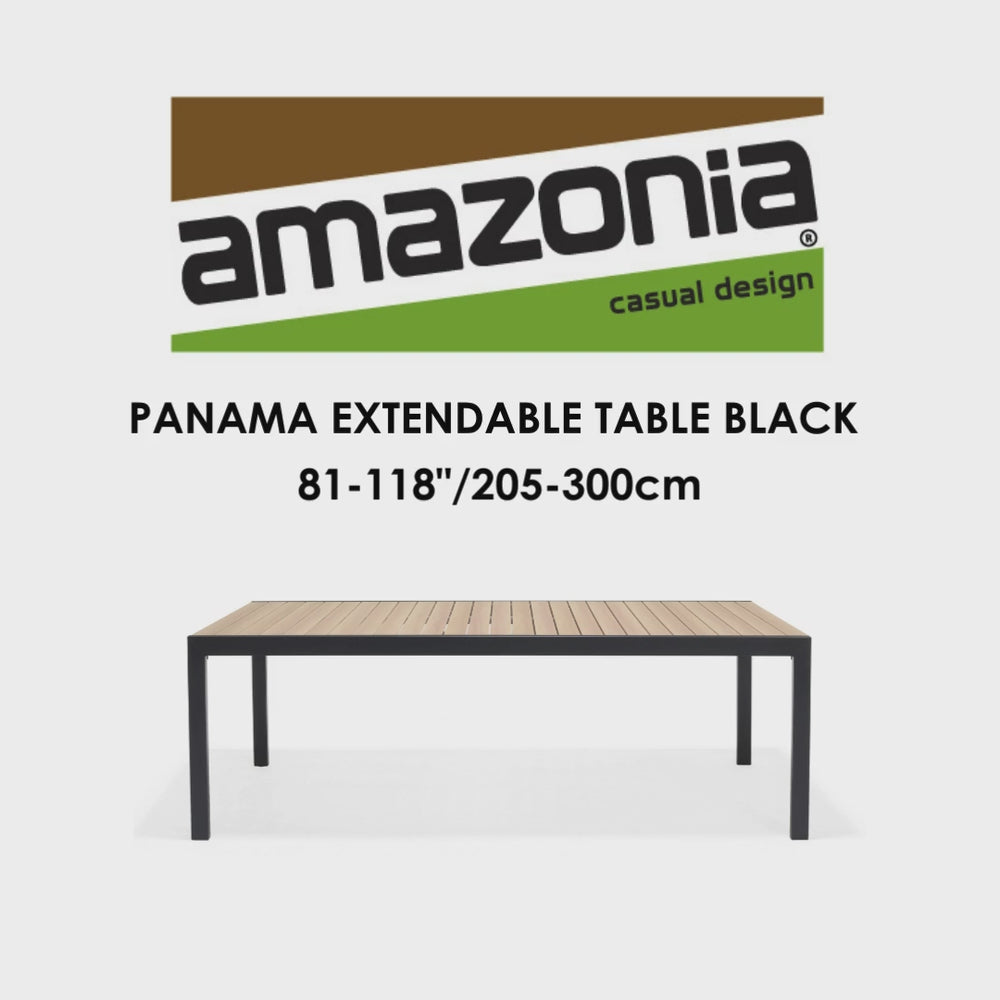 
                      
                        Load and play video in Gallery viewer, Panama Dark Extendable Table
                      
                    