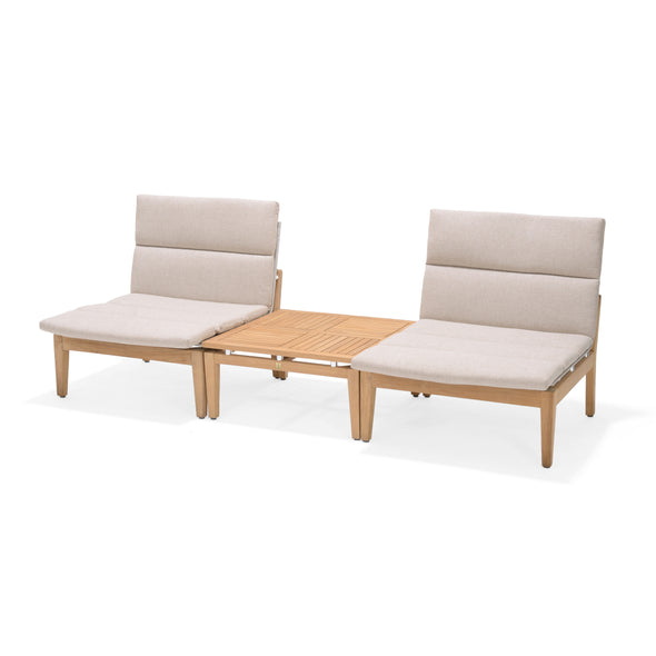 Arno 3pc Bistro Set Light