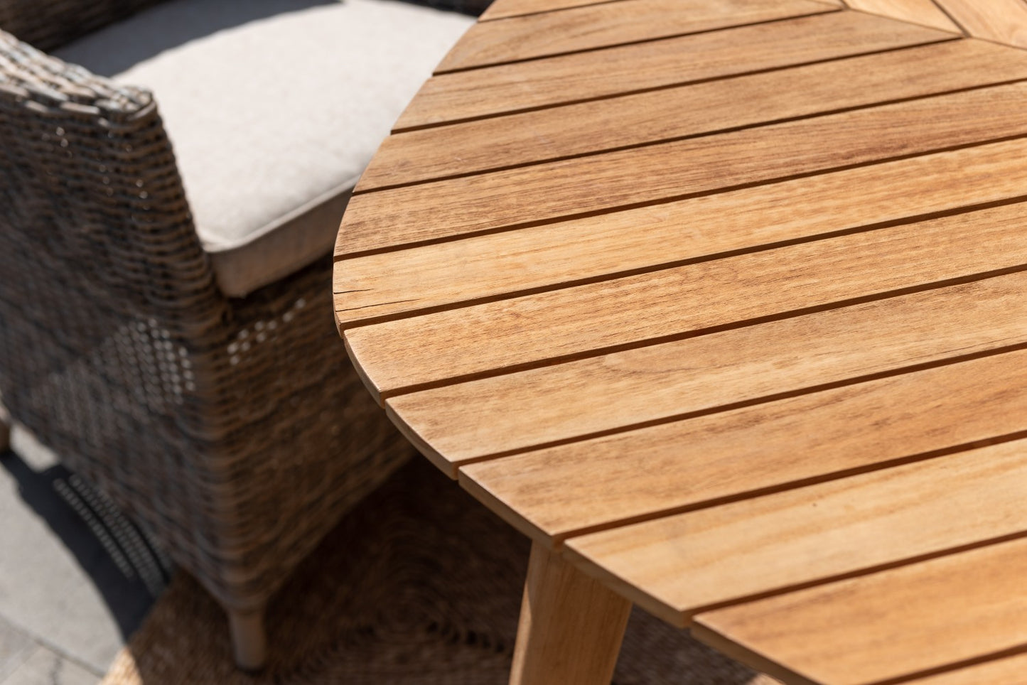 Jade Square Teak Small Table