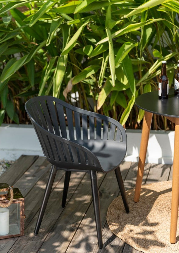 Nassau Resin and Aluminum Chairs - 4 Piece