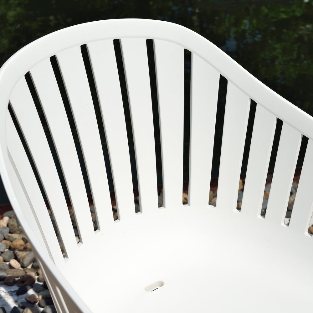 
                      
                        Leyland Table and Nassau White Armchairs Dining Set
                      
                    