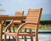 Catalina Stacking Wood Armchair - 4 Piece