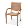 Catalina Stacking Wood Armchair - 4 Piece