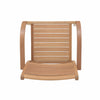 Catalina Stacking Wood Armchair - 4 Piece