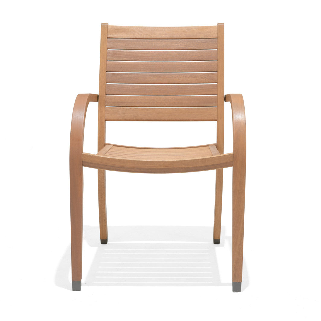 Catalina Stacking Wood Armchair - 4 Piece