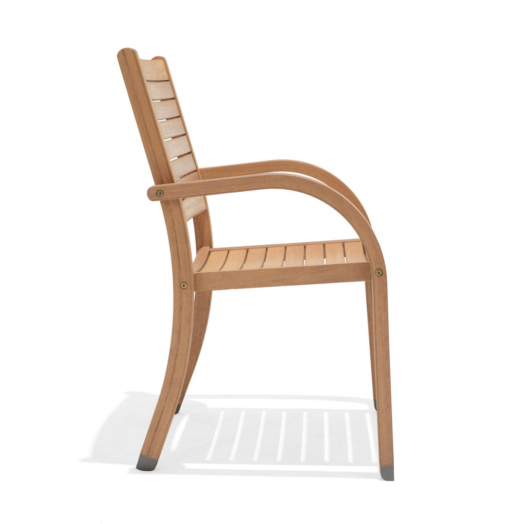 Catalina Stacking Wood Armchair - 4 Piece