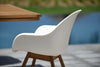 Rinjani Rectangular Table & 6 Chamonix Arm Chair