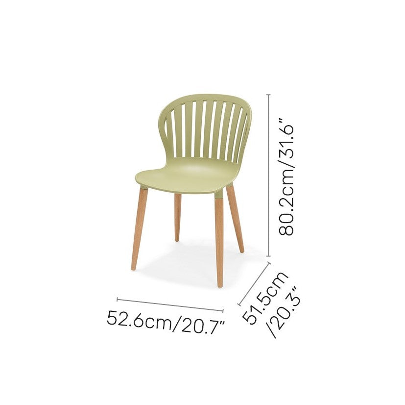 
                      
                        Nassau Side Chair In Sage Green Social Plastic® - 2pc
                      
                    
