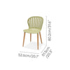 Nassau Side Chair In Sage Green Social Plastic® - 2pc
