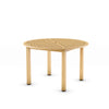 Oldbury Round Table & 4 Chamonix Carver Armchair