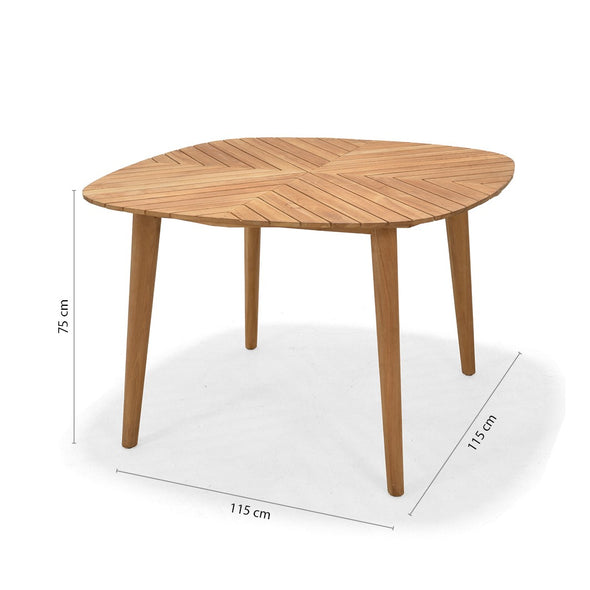 Jade Square Teak Small Table