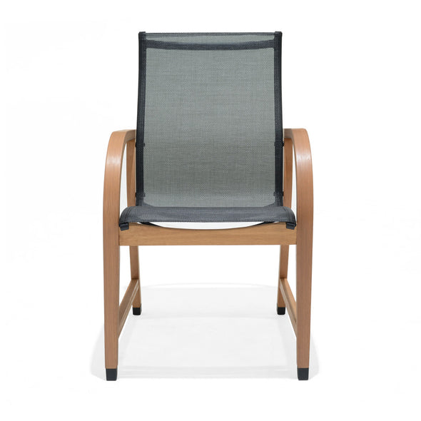 Manhattan Black Armchair - 4 Piece