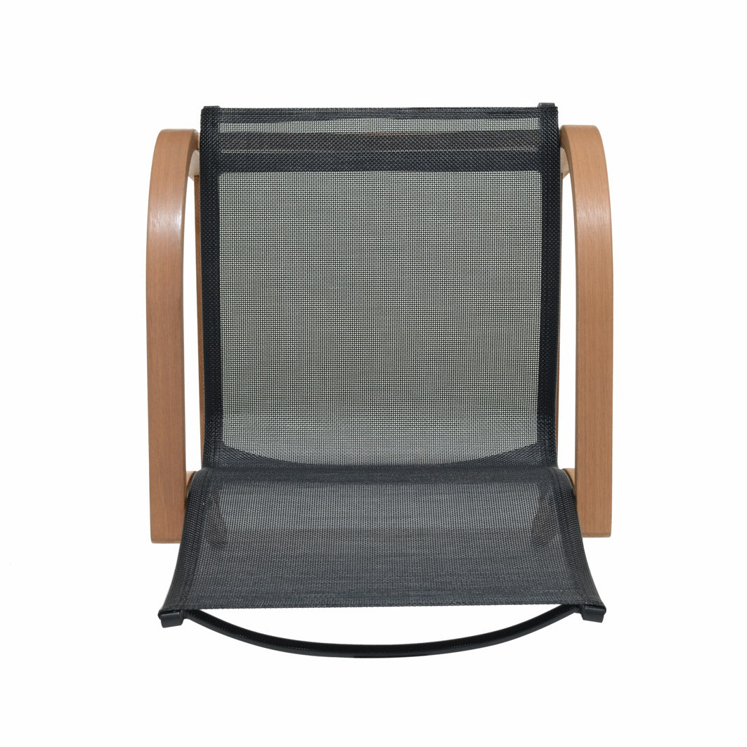 Manhattan Black Armchair 4 Piece LifestyleGarden US