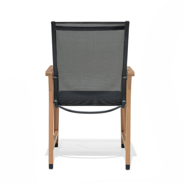 Manhattan Black Armchair - 4 Piece