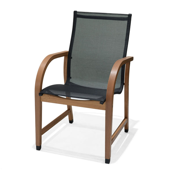 Manhattan Black Armchair - 4 Piece