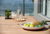 Rinjani Rectangular Table & 4 Vera Stacking Armchair