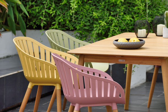 Nassau Rectangular Hardwood Table
