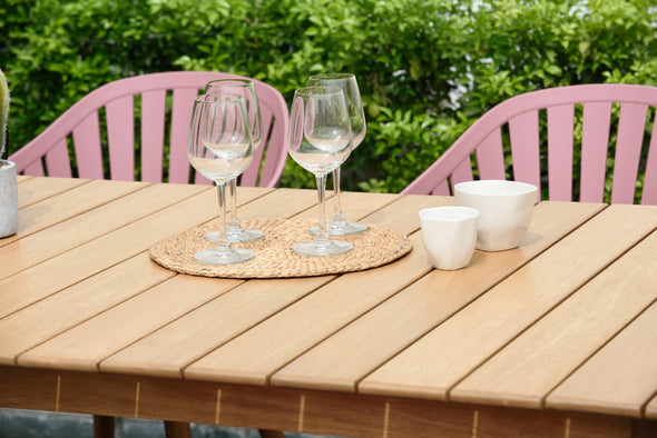 Nassau Rectangular Hardwood Table