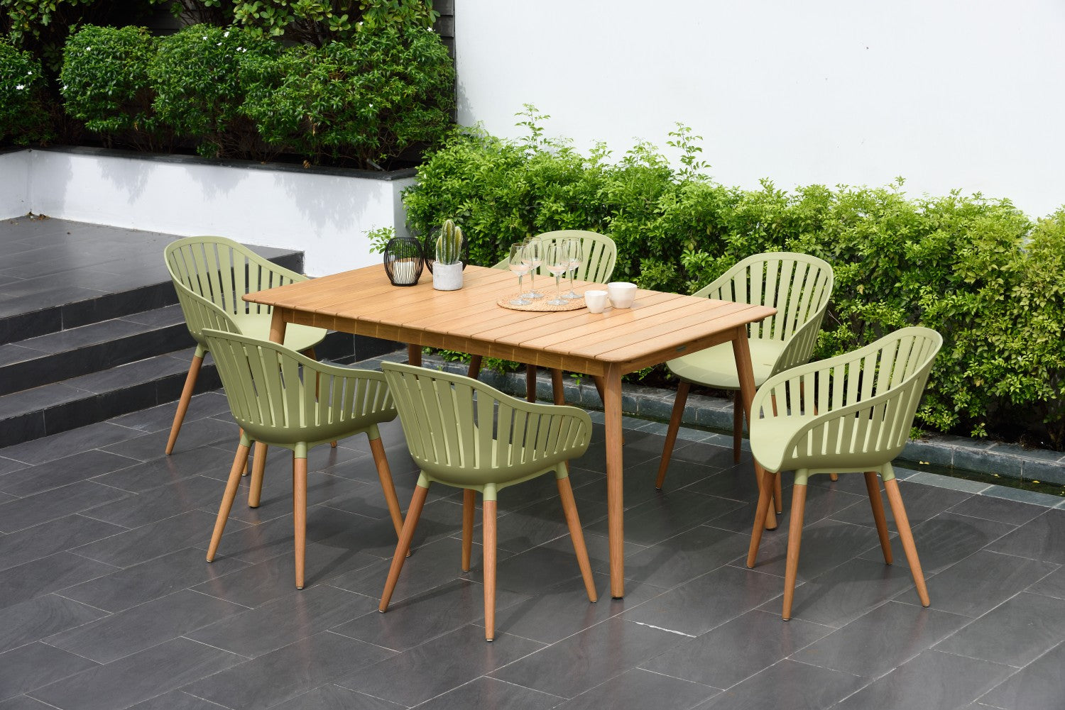 Sage green kitchen table and 2025 chairs