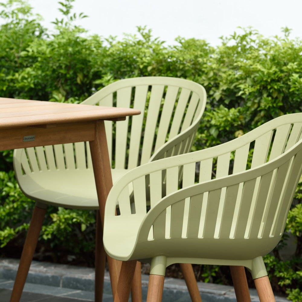 
                      
                        Nassau 7 Piece Rectangular Dining Set – Sage Green Social Plastic®
                      
                    
