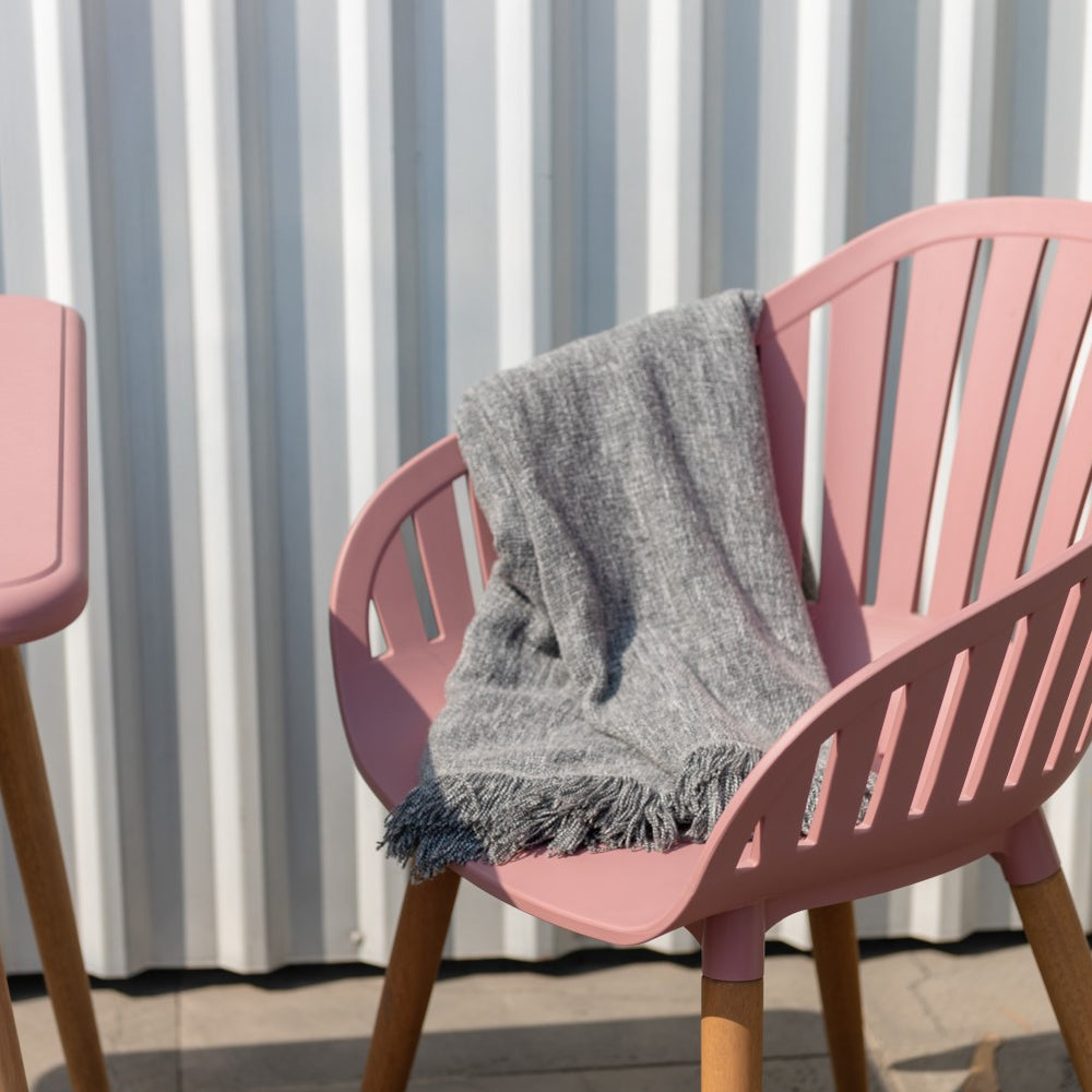 
                      
                        Nassau Carver Armchair in Peony Pink Social Plastic® - 2pc
                      
                    