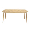 Nassau Rectangular Hardwood Table