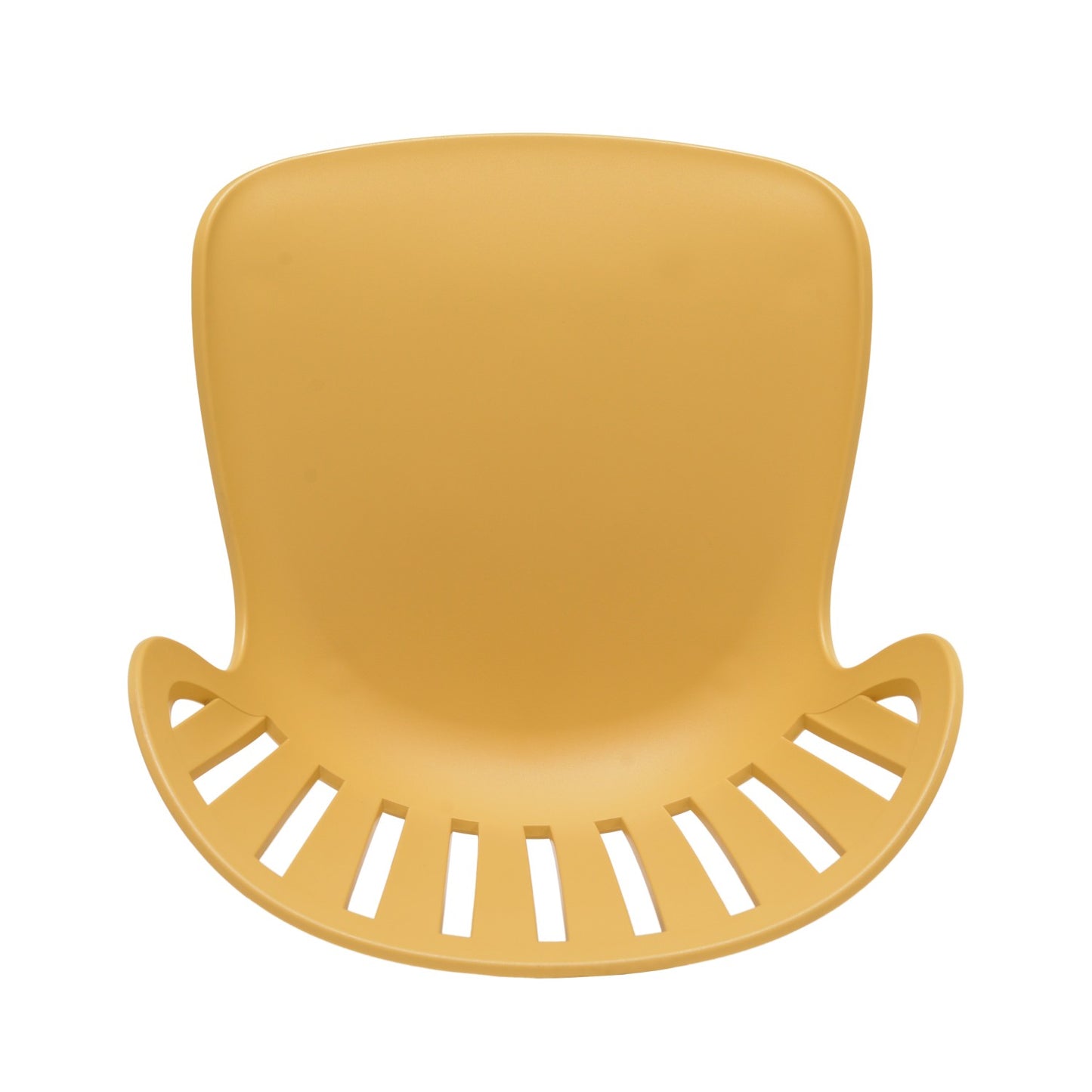 Nassau Side Chair in Honey Yellow Social Plastic® - 2pc