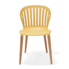 Nassau Side Chair in Honey Yellow Social Plastic® - 2pc