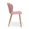 Nassau Side Chair in Peony Pink Social Plastic®- 2pc