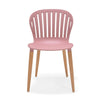 Nassau Side Chair in Peony Pink Social Plastic®- 2pc