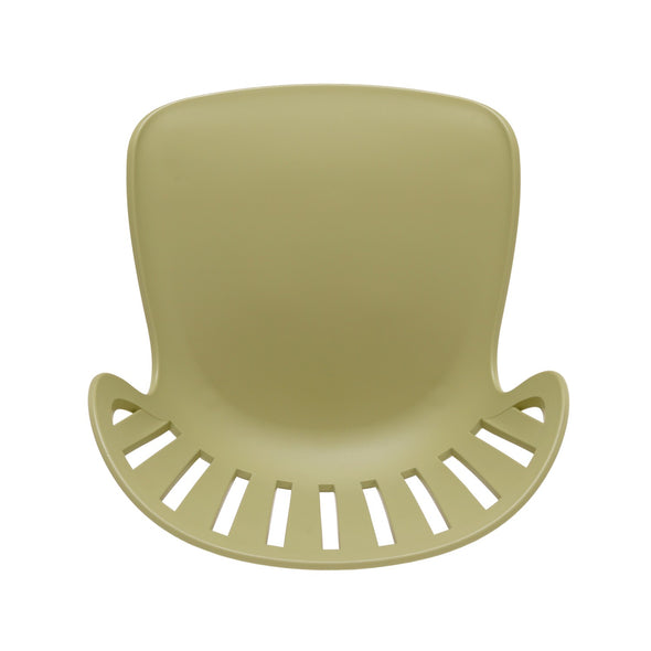 Nassau Side Chair In Sage Green Social Plastic® - 2pc