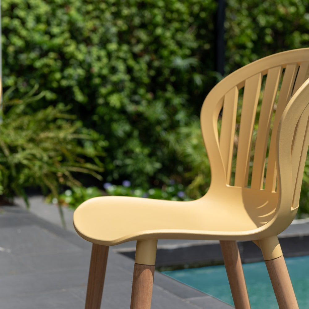 
                      
                        Nassau Side Chair in Honey Yellow Social Plastic® - 2pc
                      
                    