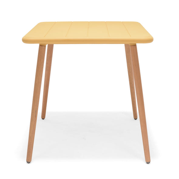 Nassau Square Table – Honey Yellow Social Plastic®