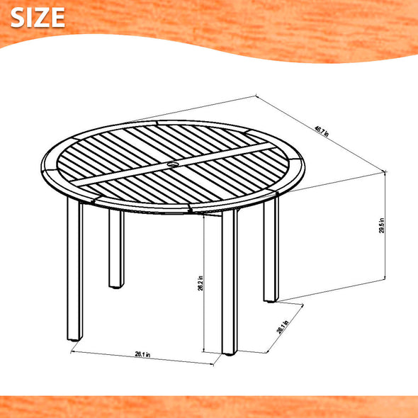 Oldbury Round Table & 4 Chamonix Carver Armchair