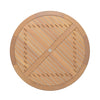 Oldbury Teak Finish Round Table