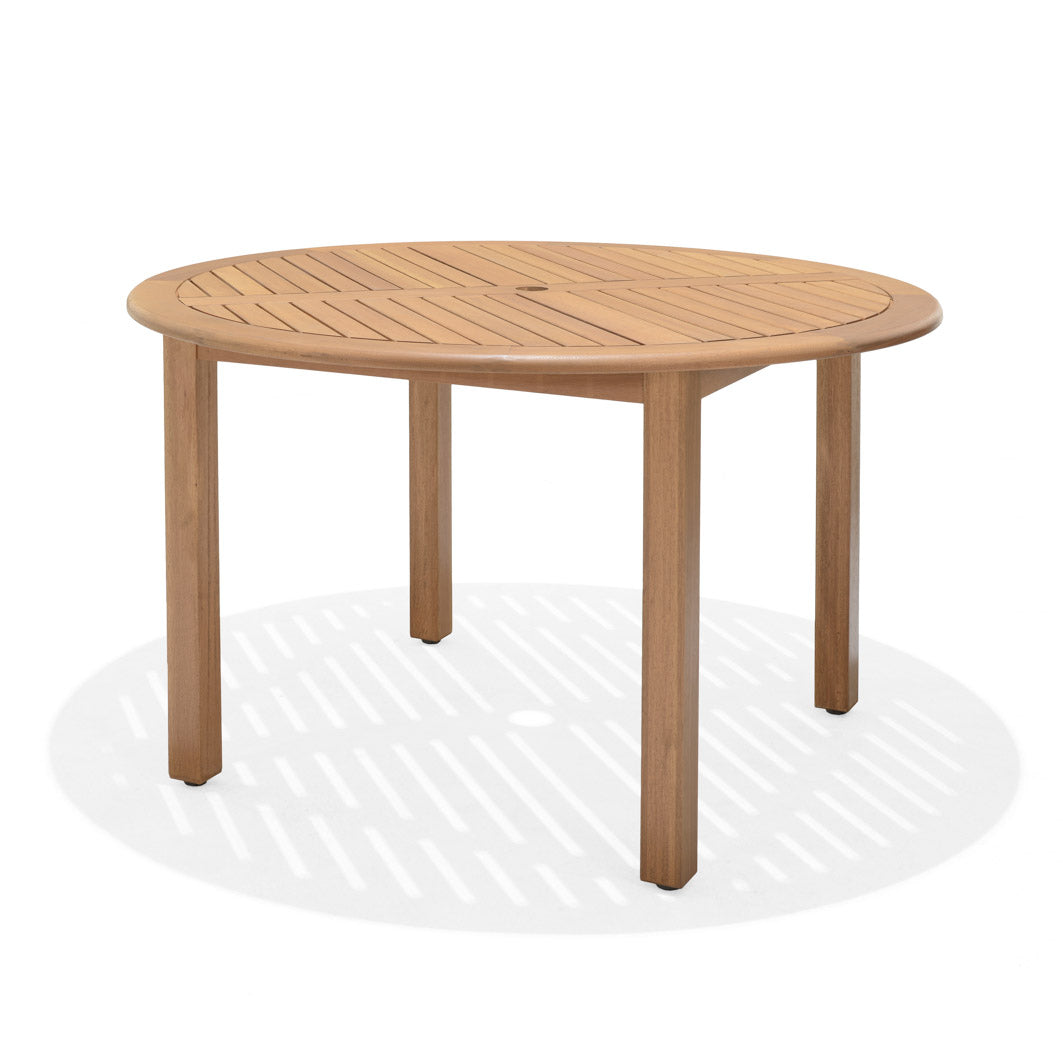 Oldbury Teak Finish Round Table