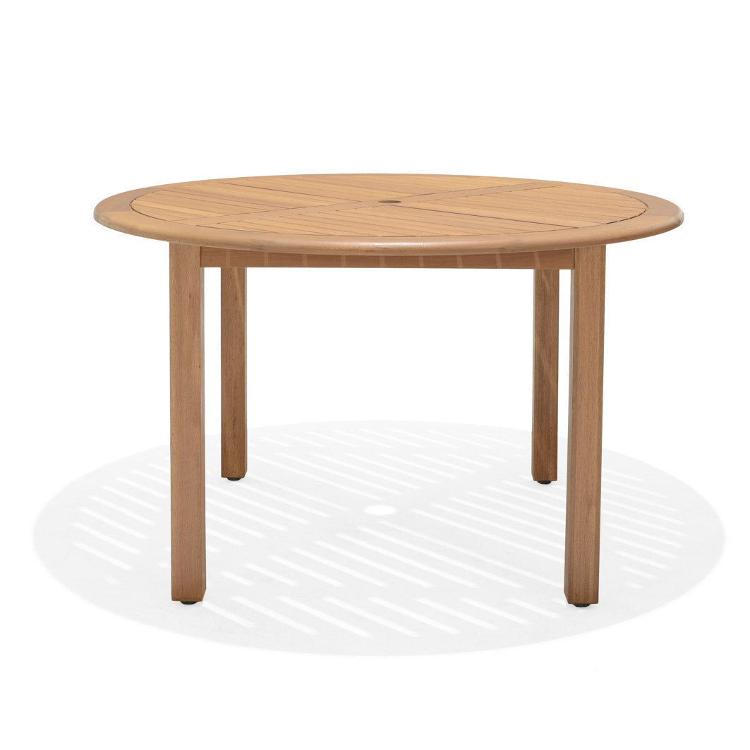 Oldbury Teak Finish Round Table