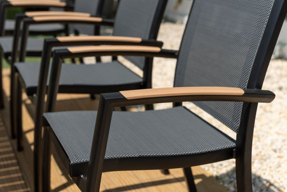 Panama Dark 10-Seater Extending Set
