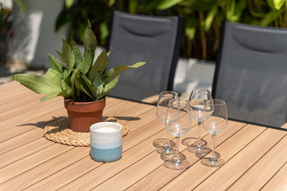 Panama Dark 10-Seater Extending Set