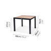 Panama Dark Side Table