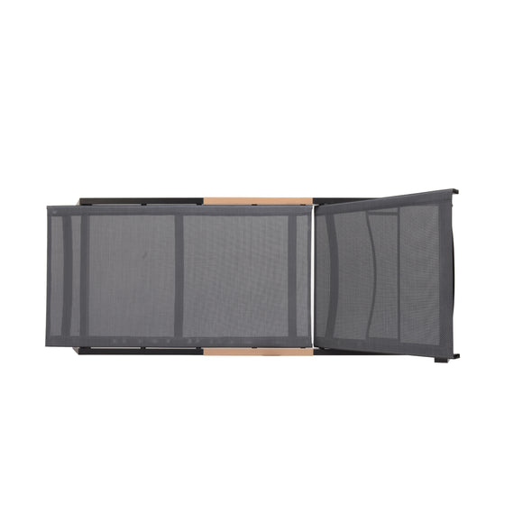 Panama Dark Duo Coffee Set & Sun Loungers - 3pc
