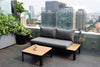 Portals Dark Square Coffee Table