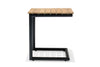 Portals Dark C-Shape Side Table Black